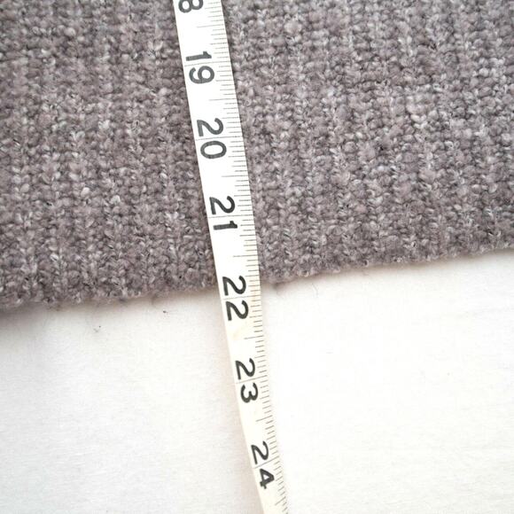 Anthropologie John + Jenn Oversized Lavender Side Tie Sweater Size Small - Picture 11 of 13